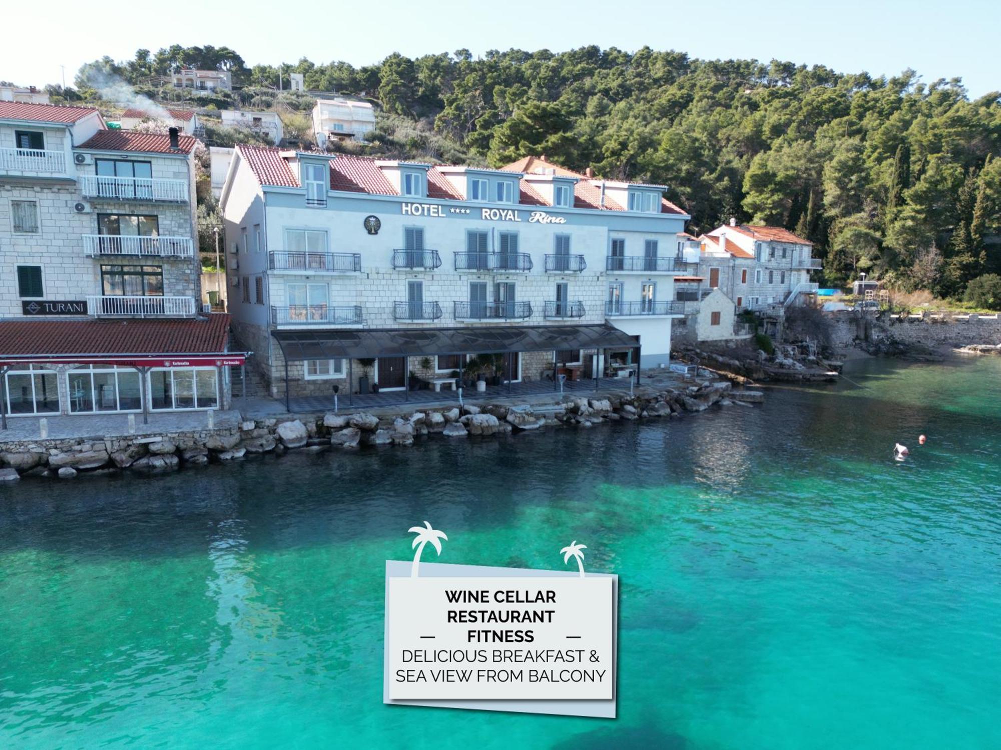 Hotel Royal Rina Stomorska Exterior foto